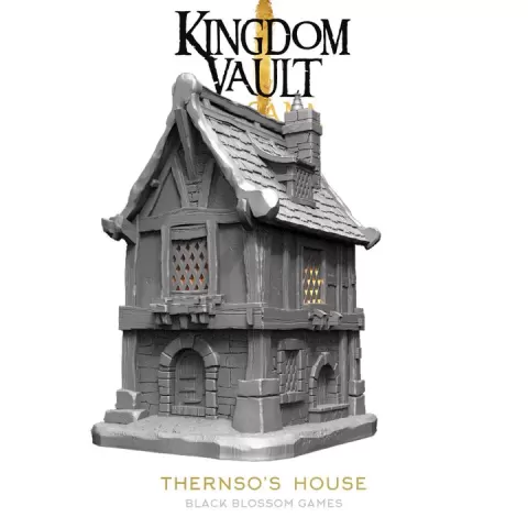 IDP07X01 Thernso Foldable House :: Kingdom Vault Arcana :: Black Blossom Games by Black Blossom Games