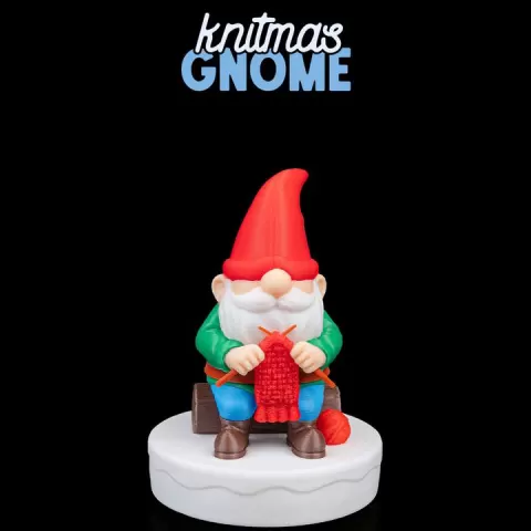 Knitmas Gnome by Stlflix