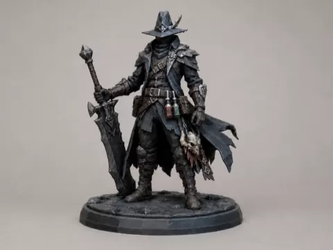 Dark Wizard DnD Tabletop Miniature