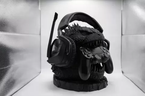 Godzilla Controller & Headphone Holder