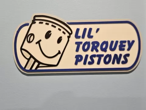 Lil' Torquey Pistons Sign