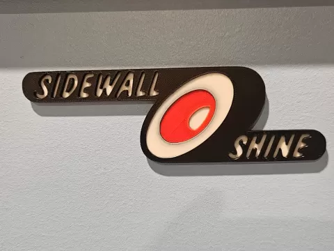 Sidewall Shine Sign