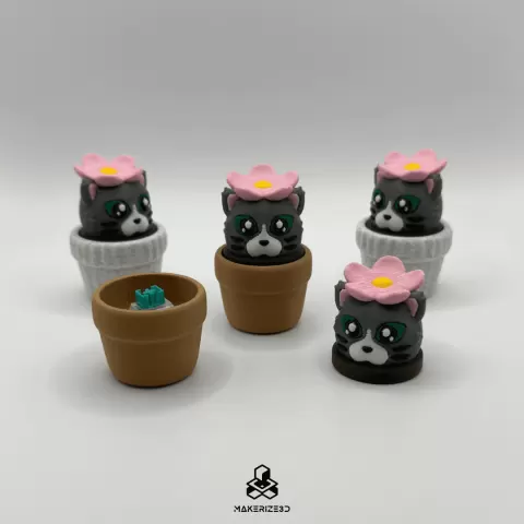 Potted Kitty Clicker