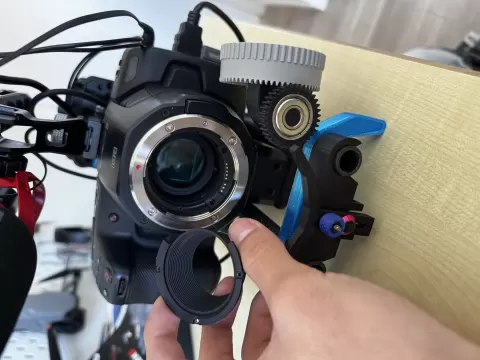 BMPCC6k lens flange protrusion mod