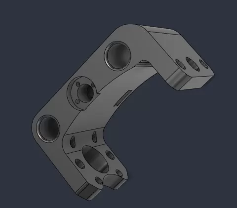 CNC Spindle Mount & Z-Axis Carriage