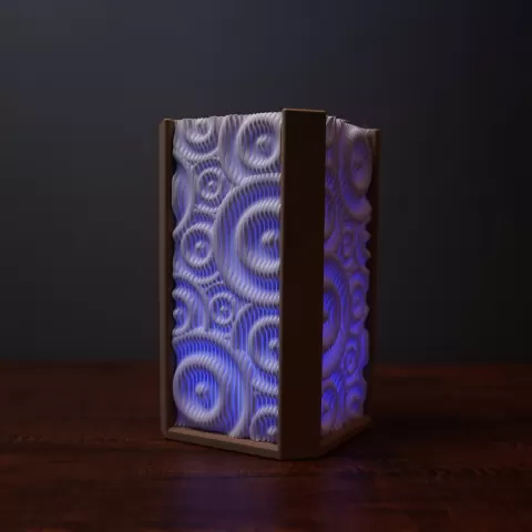 Ripple Panel Lamp