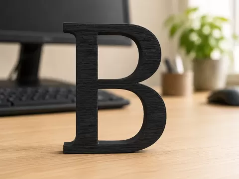 großes B serif