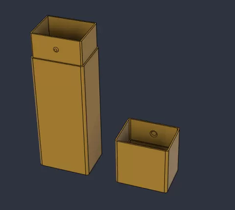 Eyeglasses Storage Box with Lid