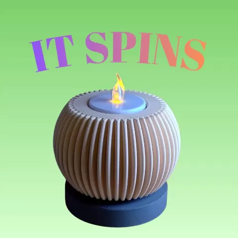 Fidget Spinner Tealight 8