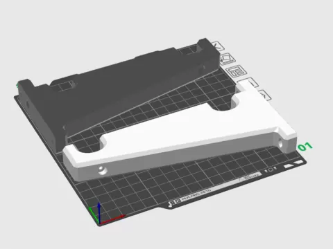 wall-mounted filament holder