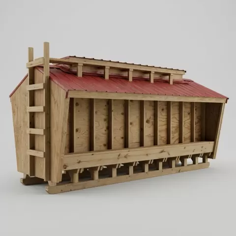 Farm Buildings - Cattle Feeder