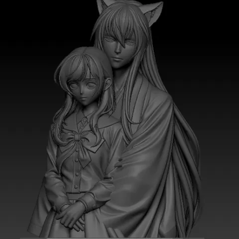 Busto Nanami y Tomoe