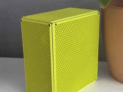 Beaminnie 5.5L ITX SFF Sandwich Case