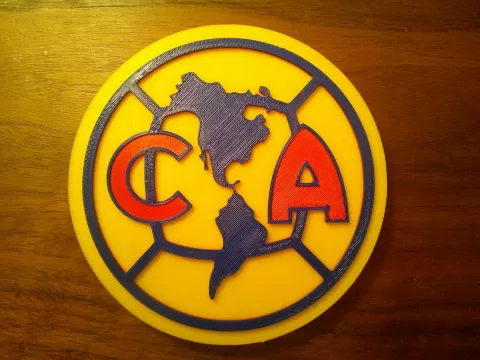 Club América Logo Coaster or Plaque
