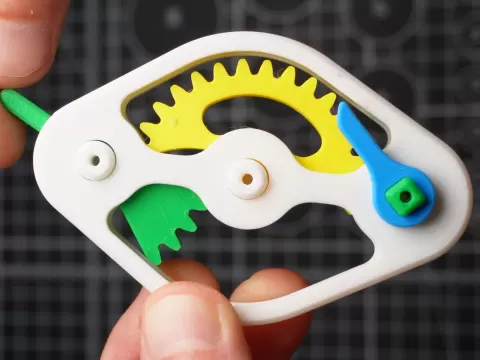 Gear Reducer Switch Fidget