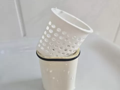 Haarsieb für Dusche Tauchrohr Domoplex