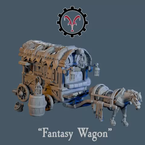 FANTASY WAGON by vinciminiatures