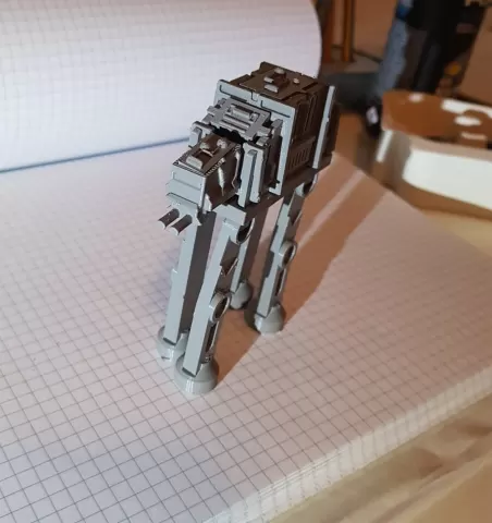 Star Wars AT-AT Kit Card
