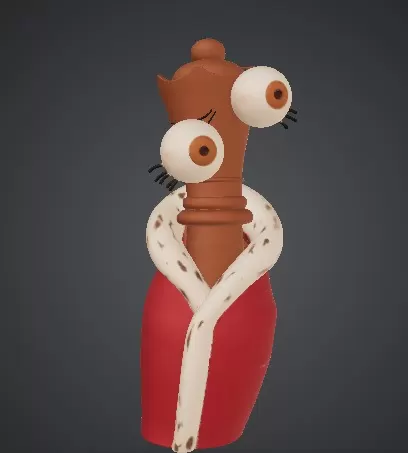 Queenie Amazing Digital Circus Bust