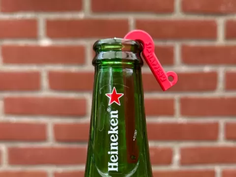 Mini Beer Straw Cup – "Sip Happens"