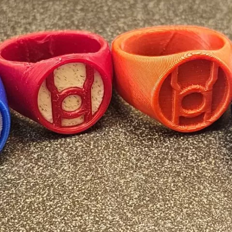 Simple lantern power rings