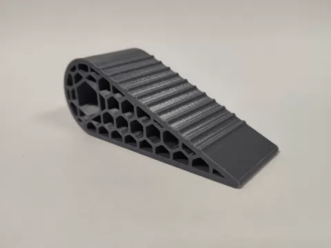 Hex-Flex Door Stopper | Honeycomb Wedge