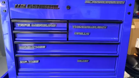 Complete Toolbox Organization (116+ Labels) | Style U | R7Makers