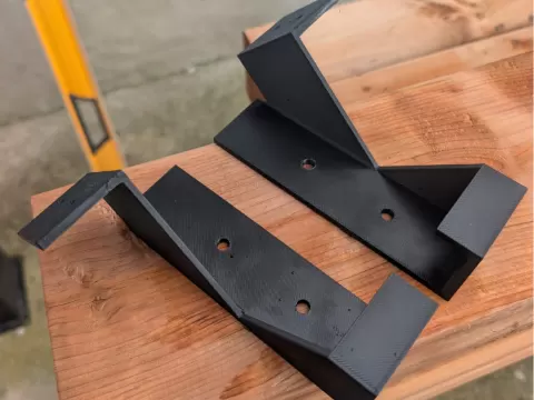 2x6 45 Degree Louver Bracket for Pergola/Sun Shade