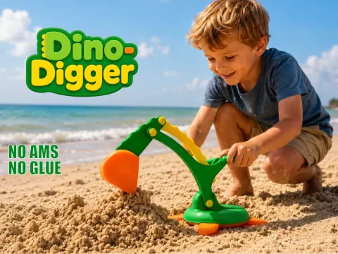 Dino-Digger (sand digging toy)