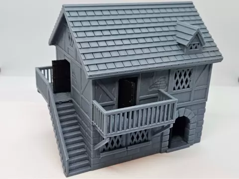 Fantasy Village House – 28/32 mm Scale