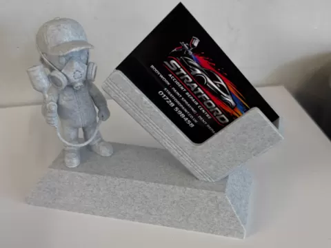 Bodyshop Business Card Holder