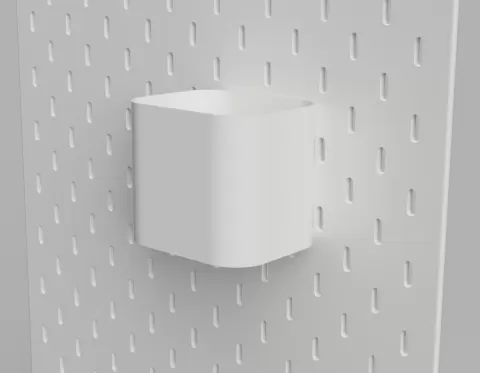 Ikea Skadis Pegboard Container Box