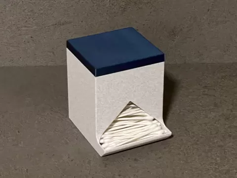 Cotton Stick Dispenser (Update: Slim Version)