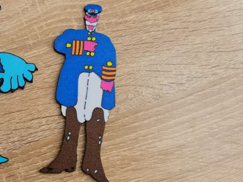 Beatles Yellow Submarine Character Old Fred