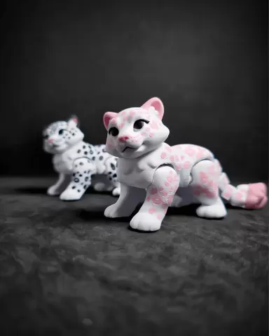 3DL Snow Leopard