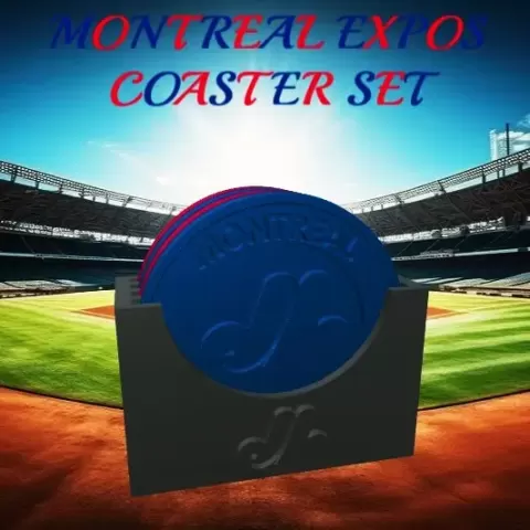 Montreal Expos Coaster Set (MLB)