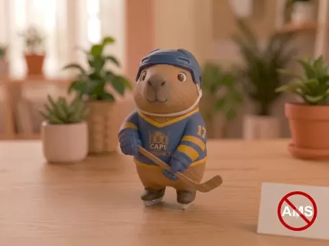 Eishockey Capybara