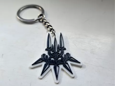 YoRHa Logo Keychain