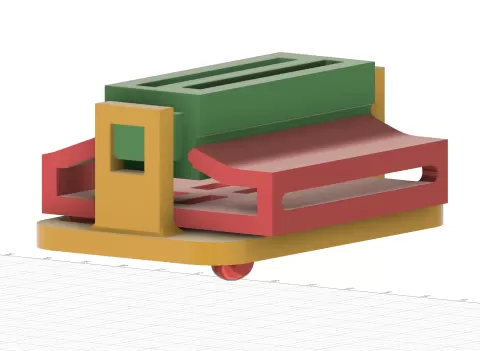 5PDT Mechanical Switch — Fully 3D Printed Using Header Pins (No Springs, No Screws)