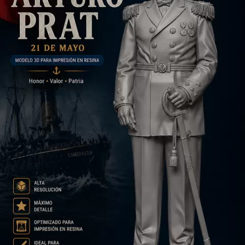 ⚓Arturo Prat Chacón – Héroe Naval de Chile