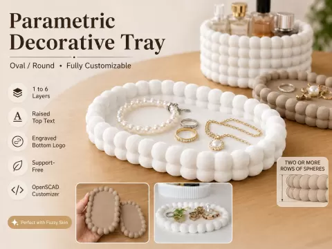 Customizable Bubble Tray Generator