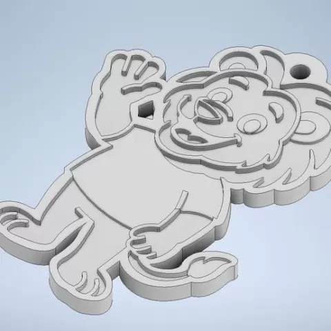 Llavero león - lion keychain