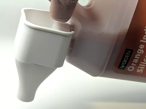 UNI-FUNL Universal funnel fits most containers