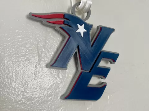 New England Patriots Hype Chain Pendant