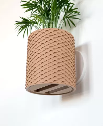Scales Planter with Hidden Drip Tray