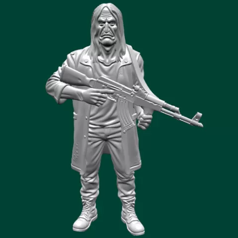 Vigilante - No, I'm Not Human - Tabletop D&D Zombicide/Call of Cthulhu/Rpg Miniature