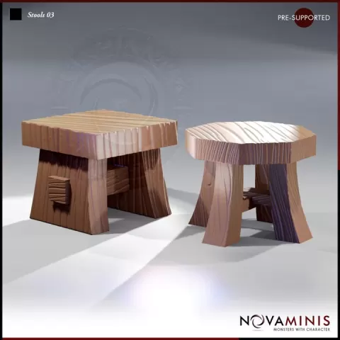 Stools 03 by NovaMinis