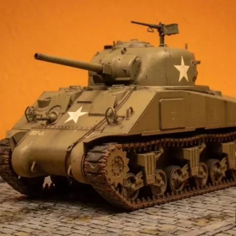 WW2 M4A4 Sherman USA