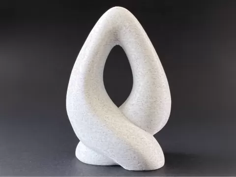 Modern Twist Sculpture | Abstract Décor