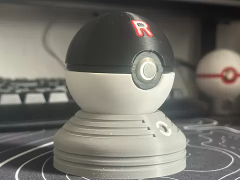 Pokemon Light Up Team Rocket Ball - Cosplay Prop